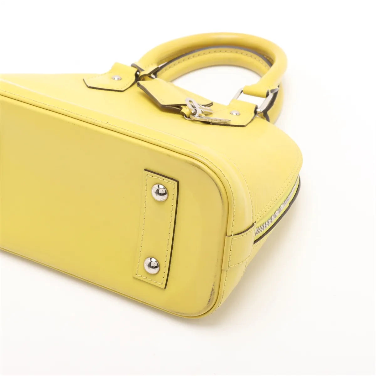 Louis Vuitton Epi Alma BB  Yellow SB06-2571
