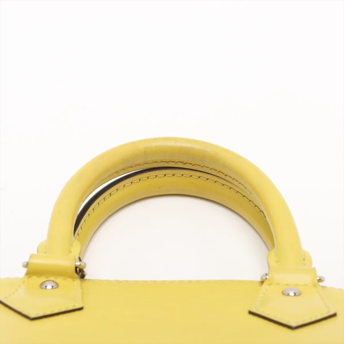 Louis Vuitton Epi Alma BB  Yellow SB06-2571