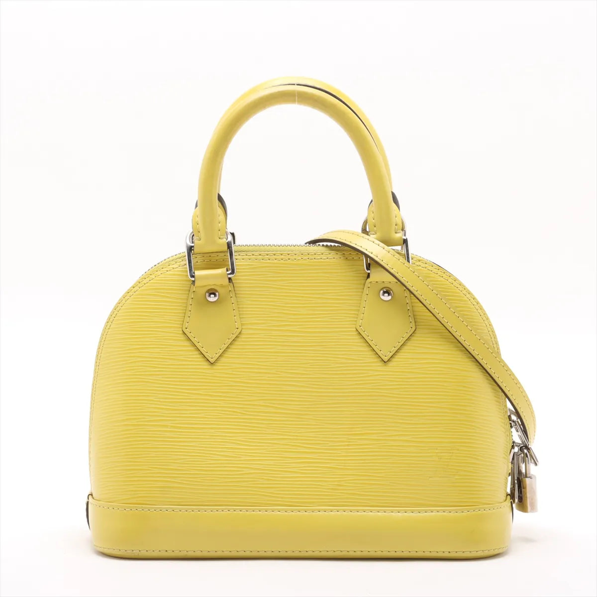 Louis Vuitton Epi Alma BB  Yellow SB06-2571