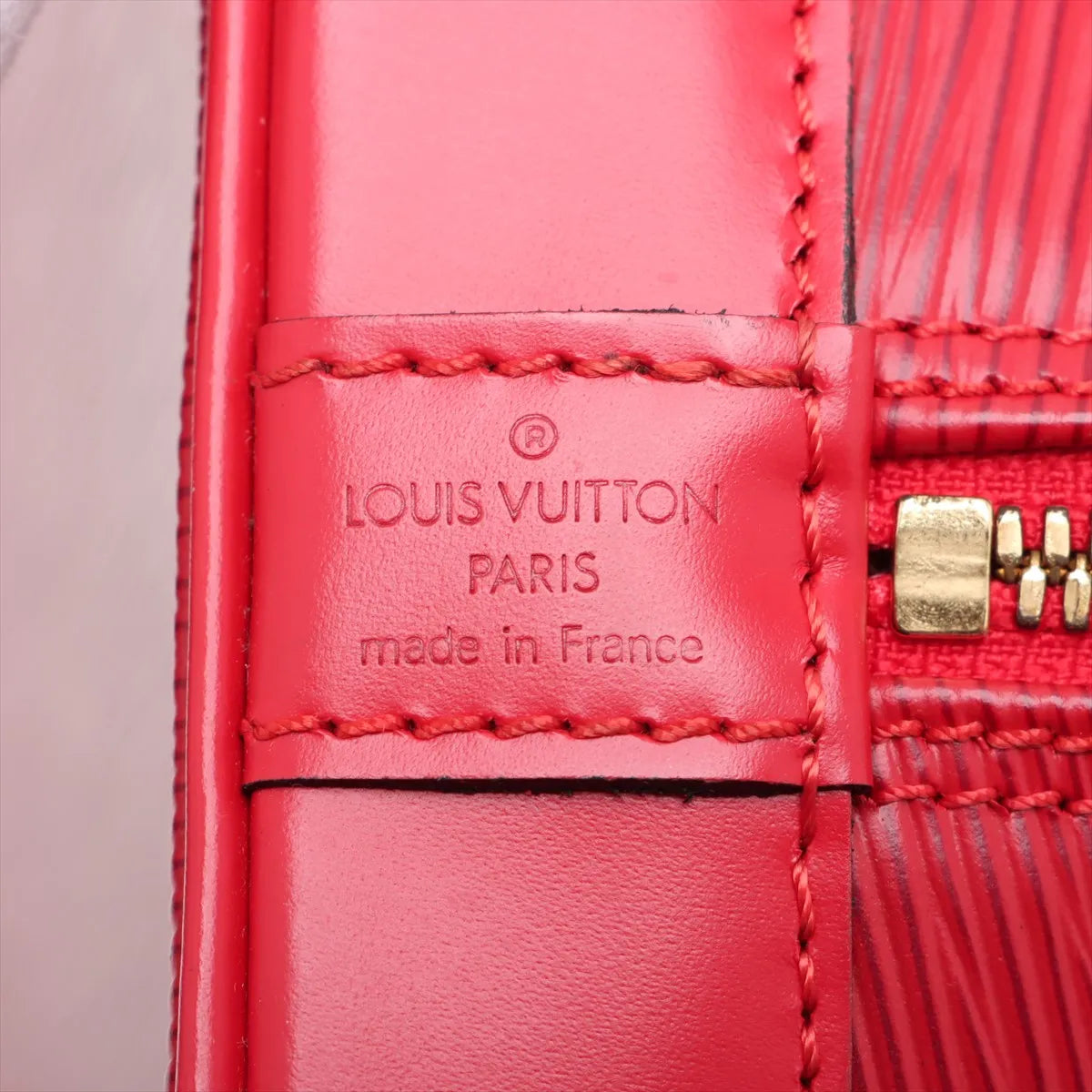 Louis Vuitton Epi Alma PM  Red SB06-2441