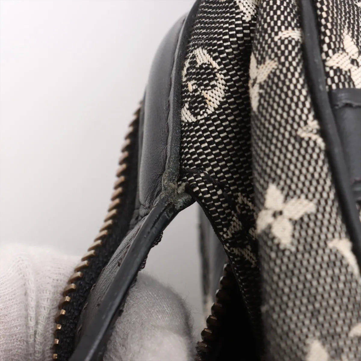 Louis Vuitton Monogram Mini Josephine PM  VI0065 Black