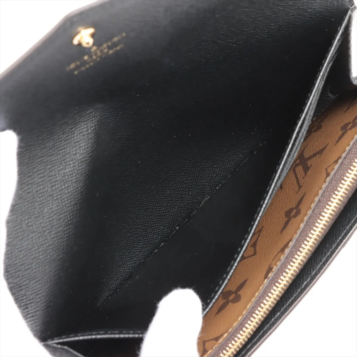 Louis Vuitton Giant Monogram Reverse Portefeuille Sarah Long Wallet (SB08-1793)