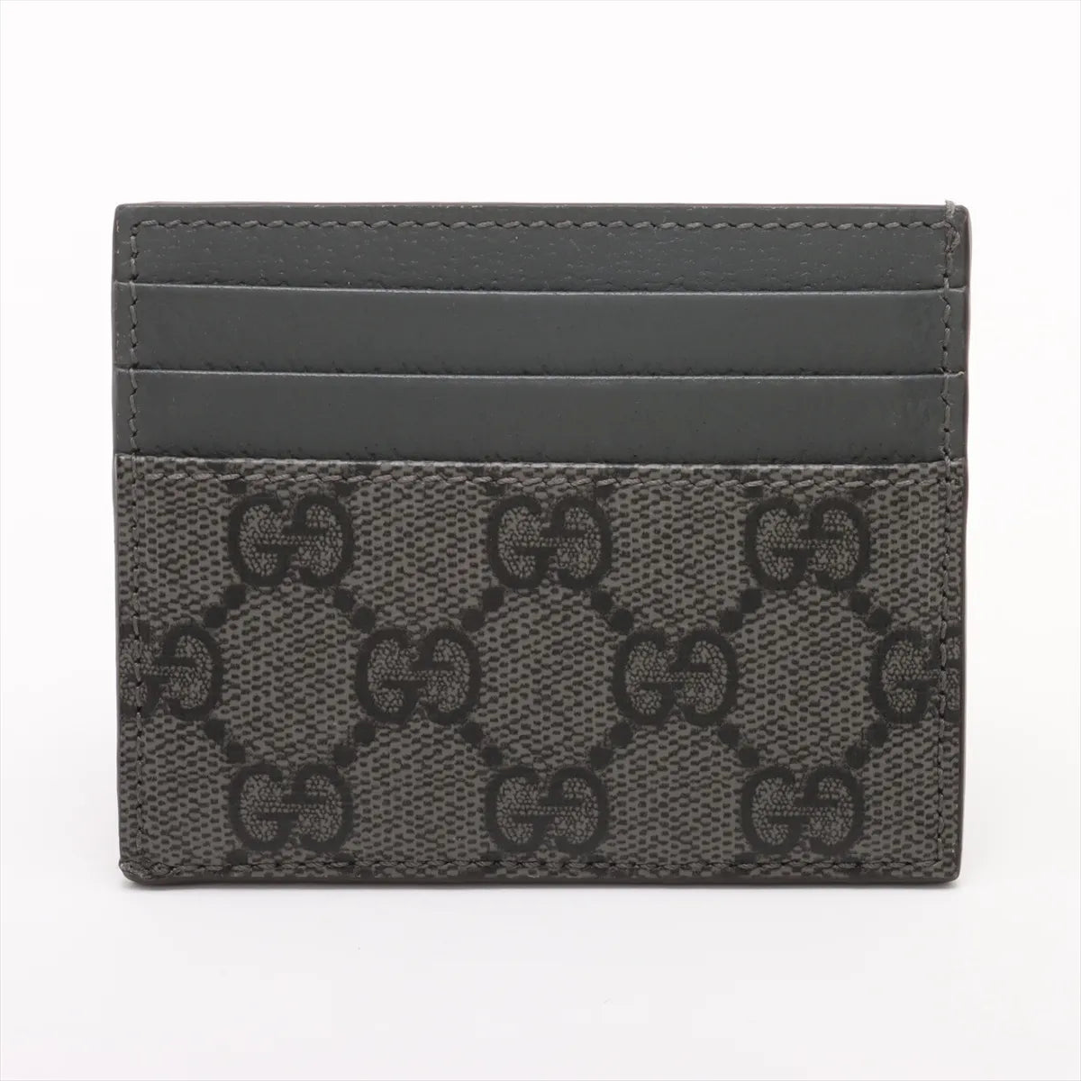Gucci GG Supreme Leather and Canvas Card Case (MA08-1)