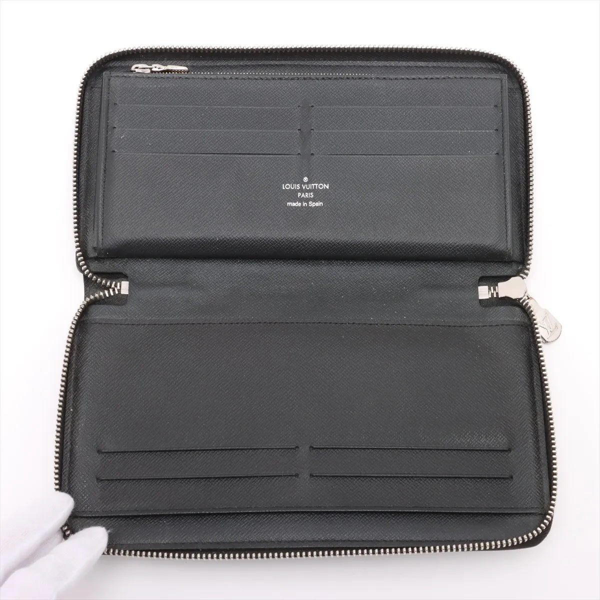 Louis Vuitton Damier Graphite Zippy Organiser Wallet (MA08-5)