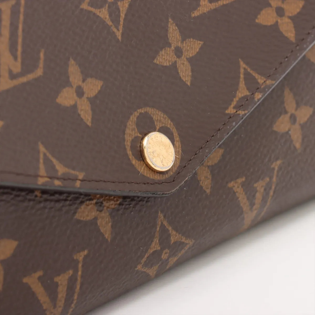 Louis Vuitton Monogram Portefeuille Sarah Wallet (MA08-7)