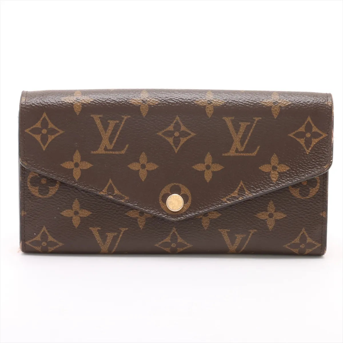 Louis Vuitton Monogram Portefeuille Sarah Wallet (MA08-7)