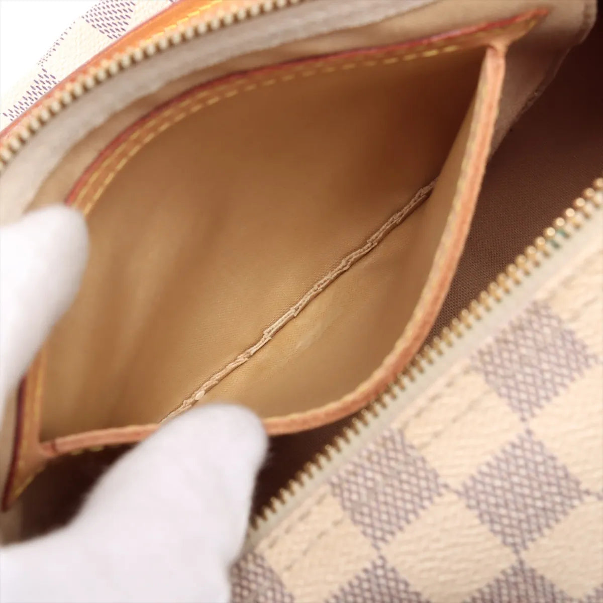 Louis Vuitton Damier Azure Speedy 30 SP0076 White