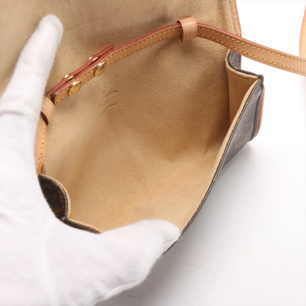 Pre-Owned Louis Vuitton Monogram Pochette Twin PM SB06-812