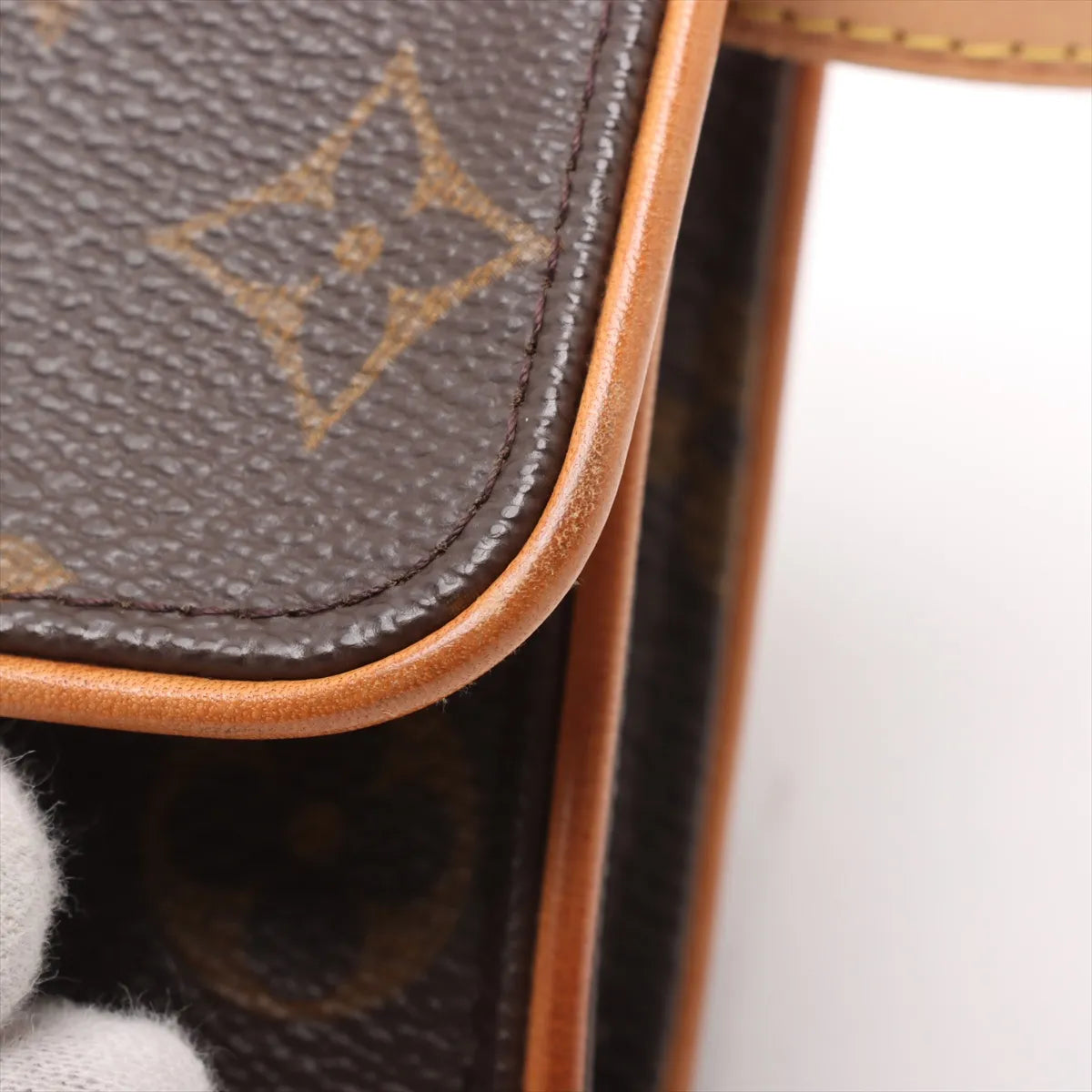 Pre-Owned Louis Vuitton Monogram Pochette Twin PM SB06-812
