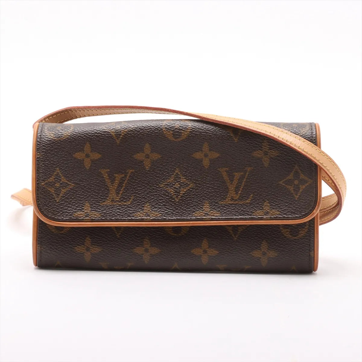 Pre-Owned Louis Vuitton Monogram Pochette Twin PM SB06-812