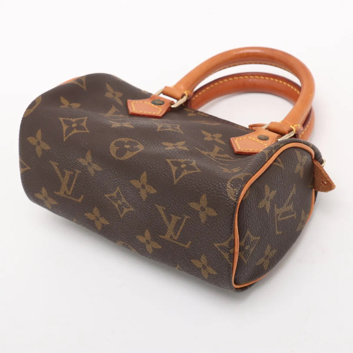 Louis Vuitton Monogram Mini Speedy SB06-2366 WITH STRAP