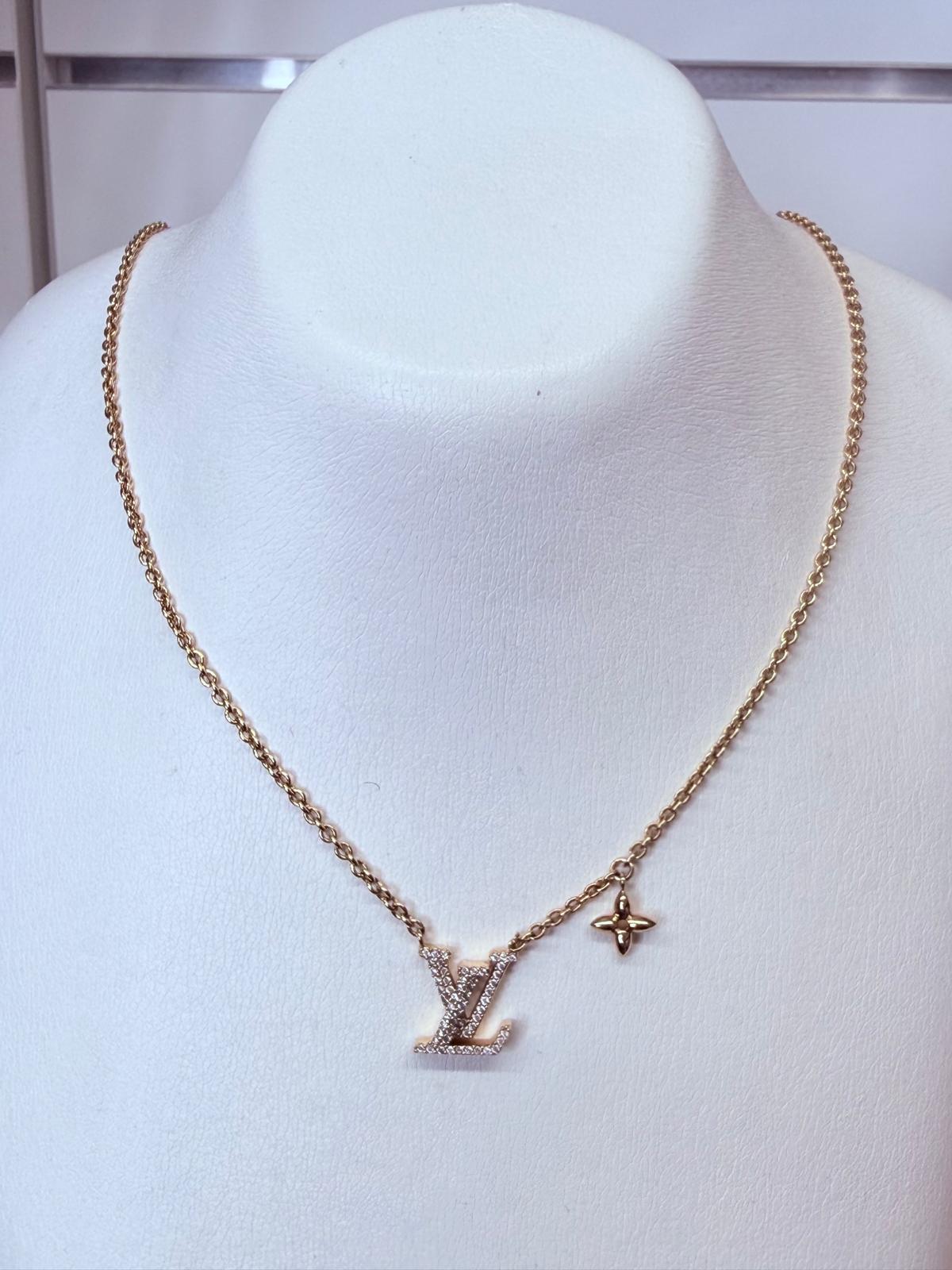 Louis Vuitton Collier LV Iconic Necklace K80