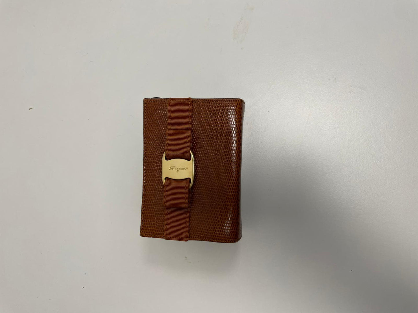 Salvatore Ferragamo Vara Bow Leather Wallet 29441
