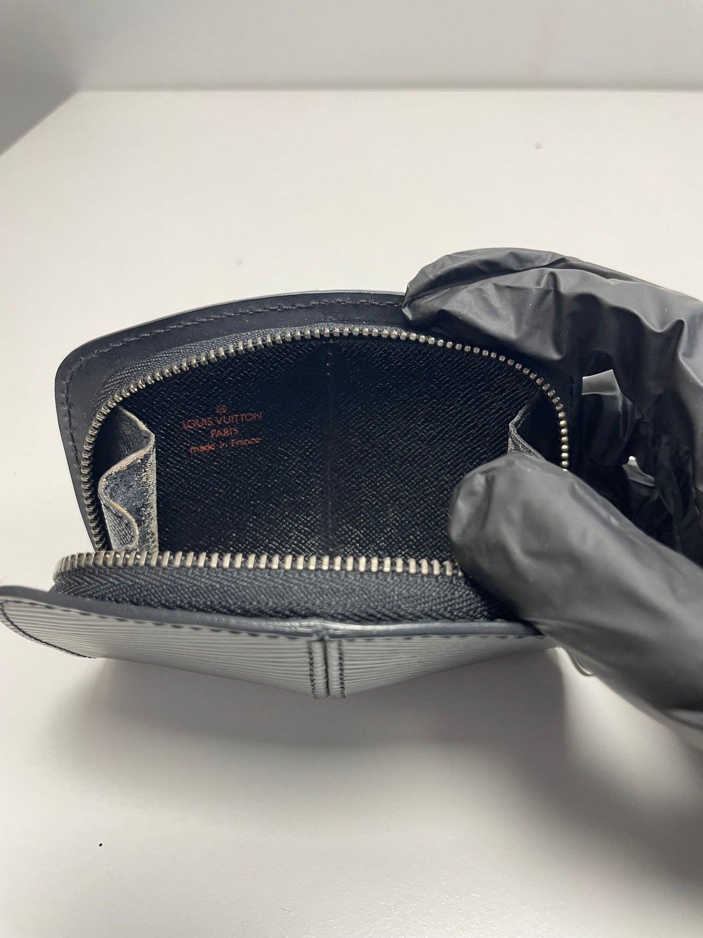 Louis Vuitton Epi Porte Monnaie Z Coin Purse Black BA903