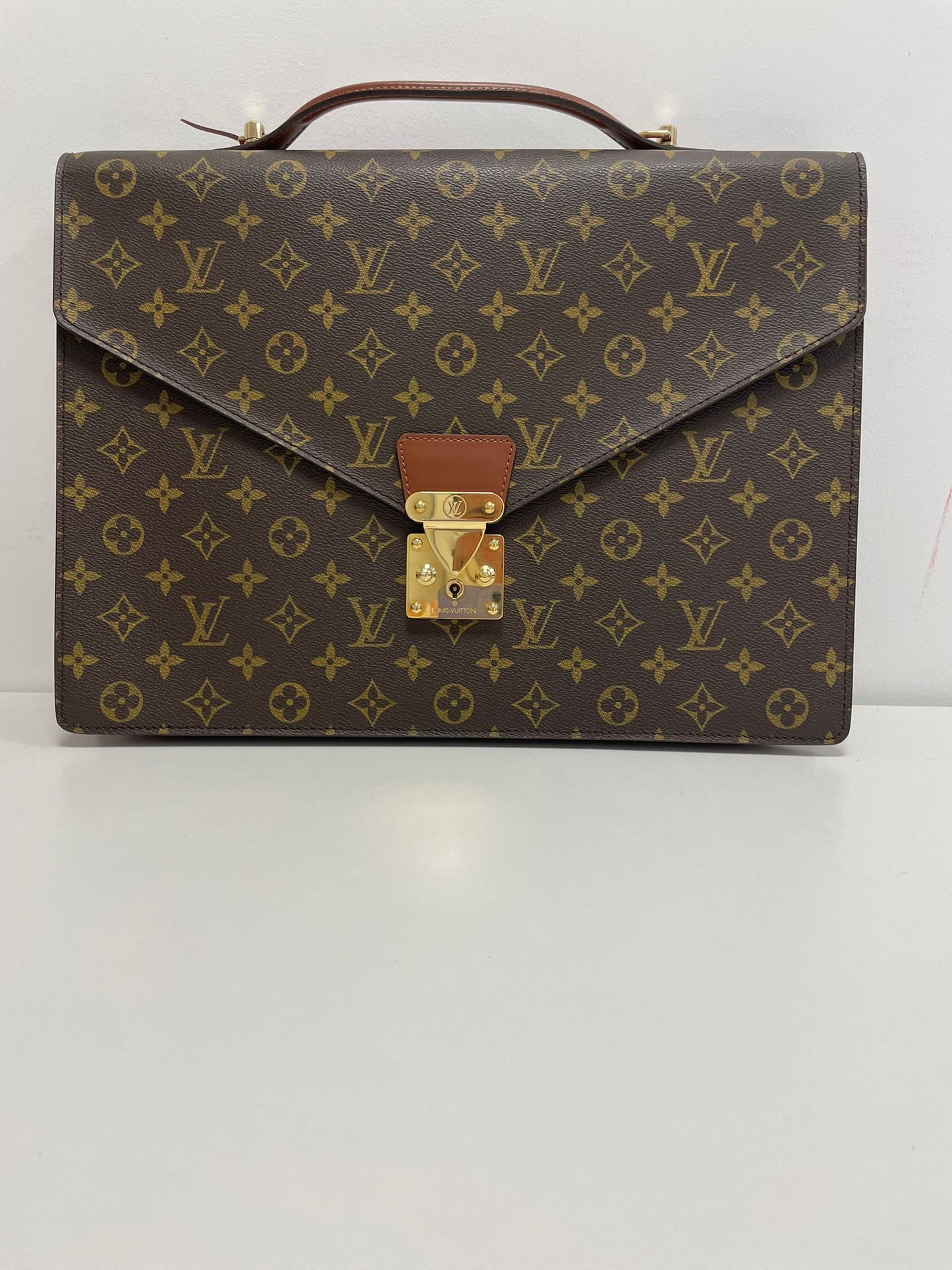 Louis Vuitton Monogram Porte Documents Bandouliere Bag 170772