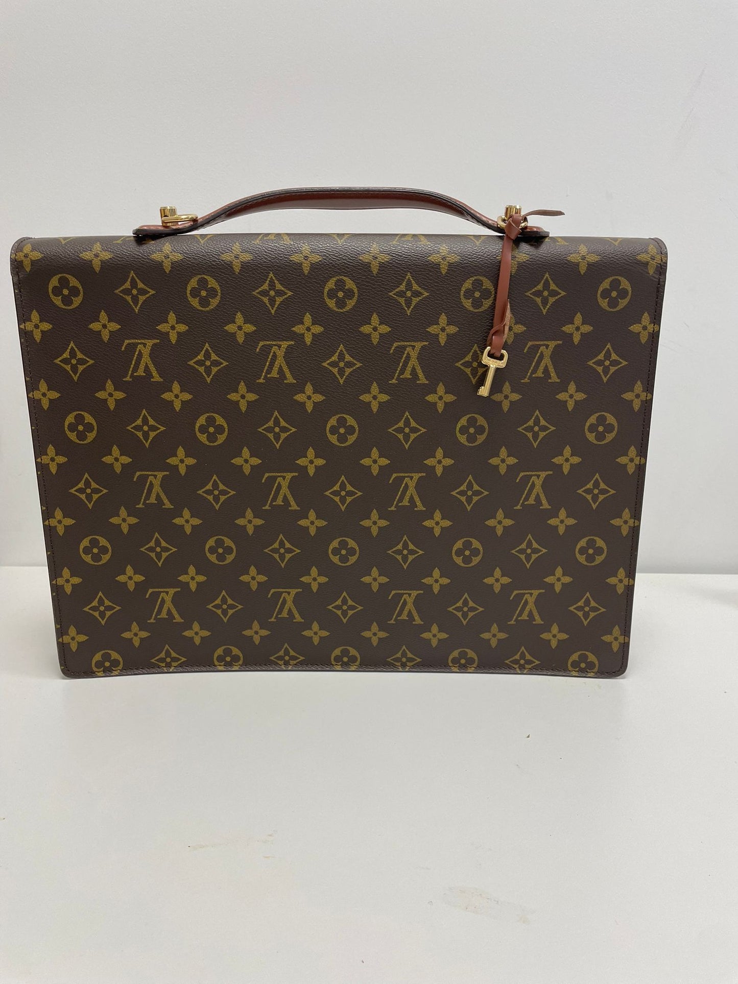 Louis Vuitton Monogram Porte Documents Bandouliere Bag 170772