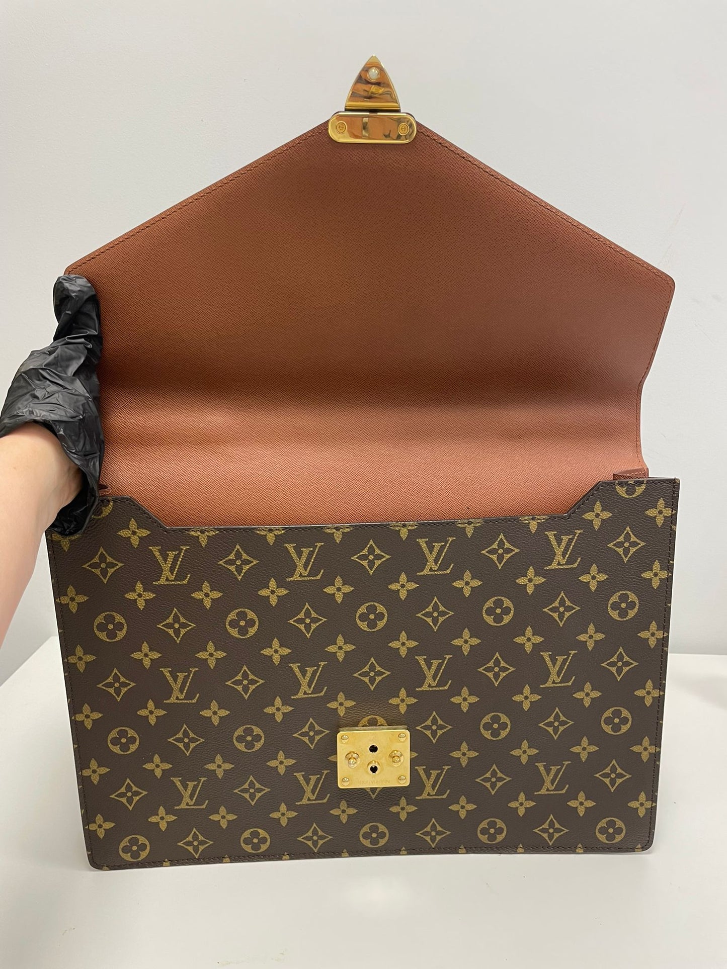 Louis Vuitton Monogram Porte Documents Bandouliere Bag 170772
