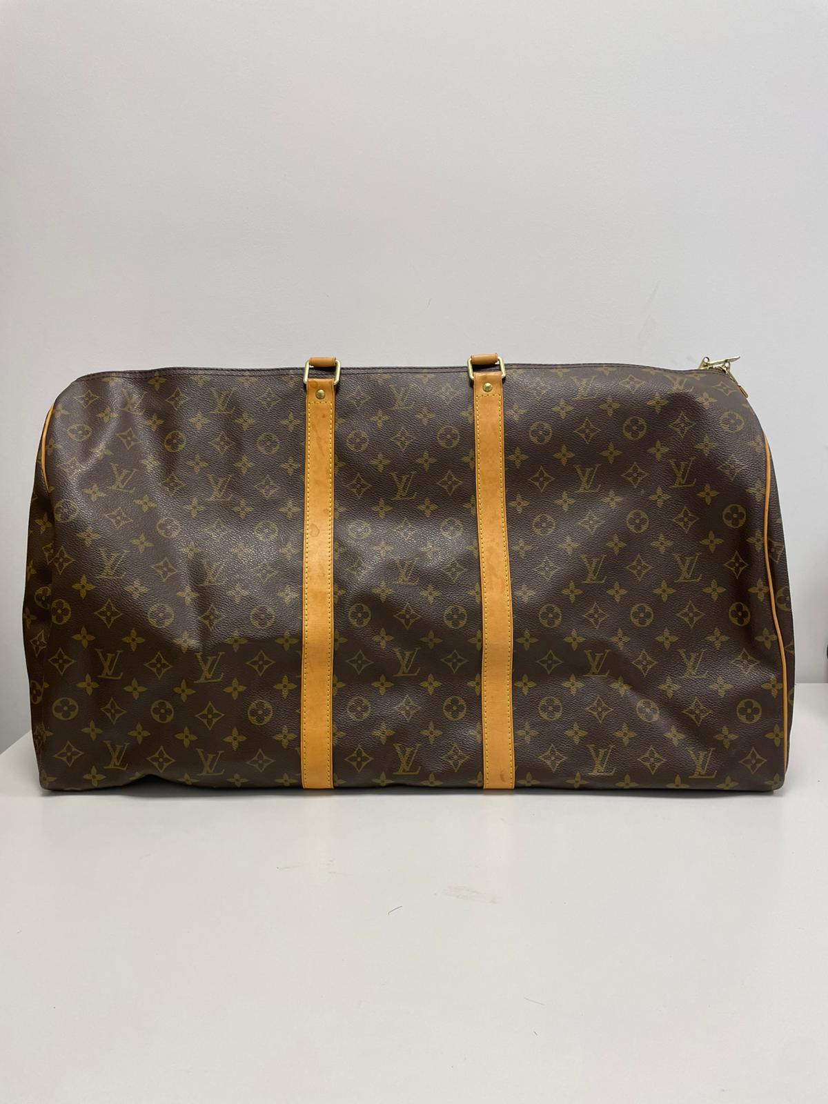 Pre-Owned Louis Vuitton Monogram Keepall 60 Bag (171727)