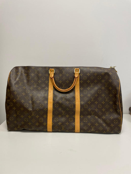 Pre-Owned Louis Vuitton Monogram Keepall 60 Bag (171727)