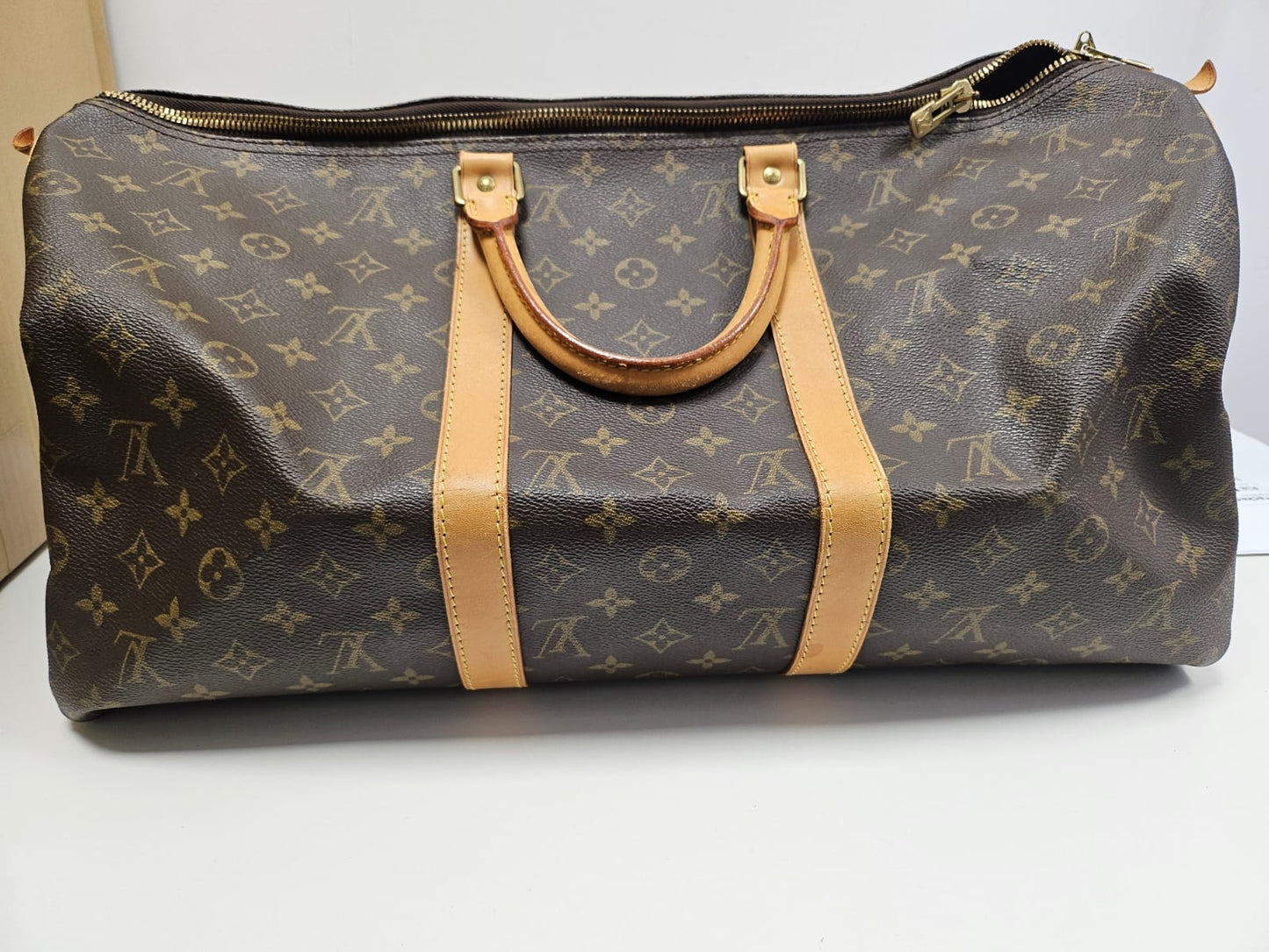 Louis Vuitton Monogram Keepall 50 travel bag (GEN002)