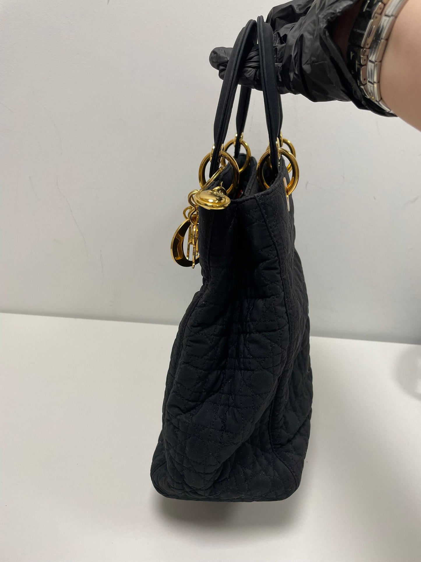 Christian Dior Lady Dior Cannage Hand Bag (H005)