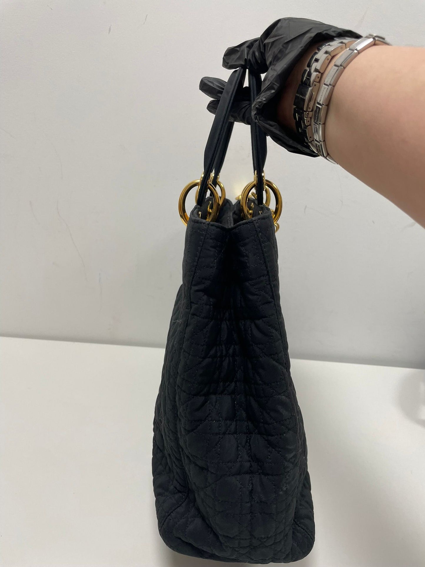 Christian Dior Lady Dior Cannage Hand Bag (H005)
