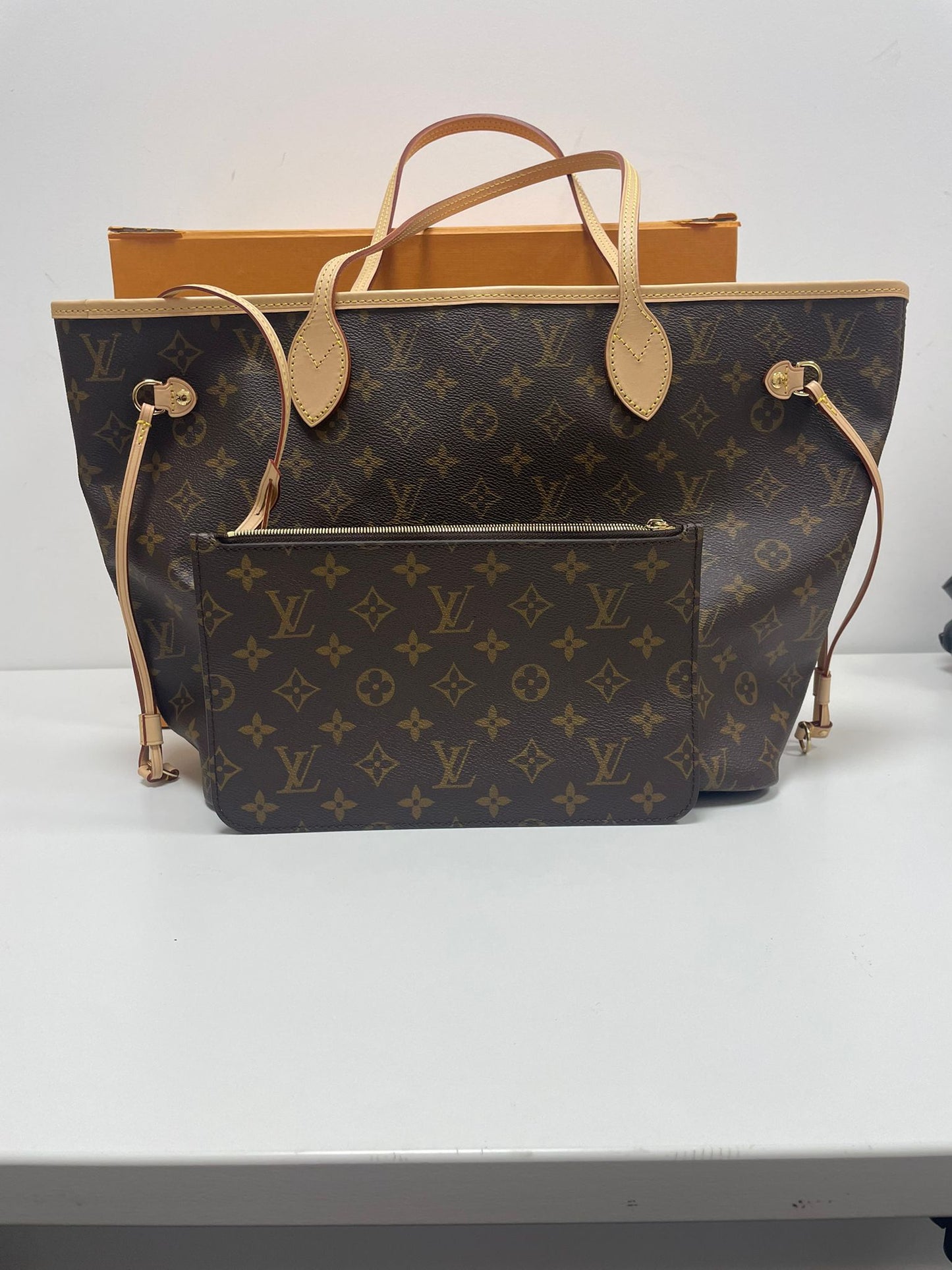 Louis Vuitton Neverfull MM tote bag (JPD04-04)