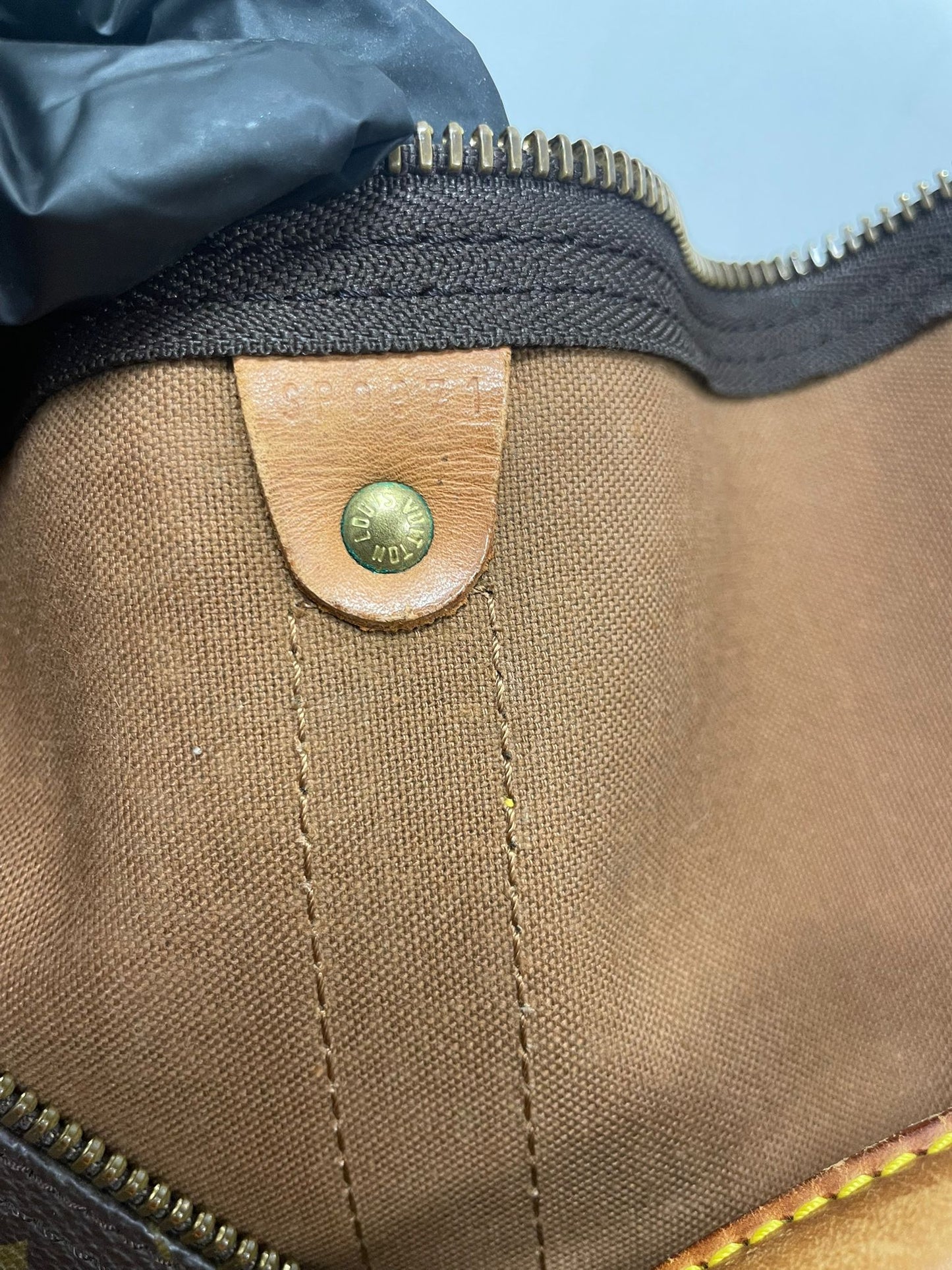 Louis Vuitton Monogram Keepall Bandoulière 55 (JPD04-42)