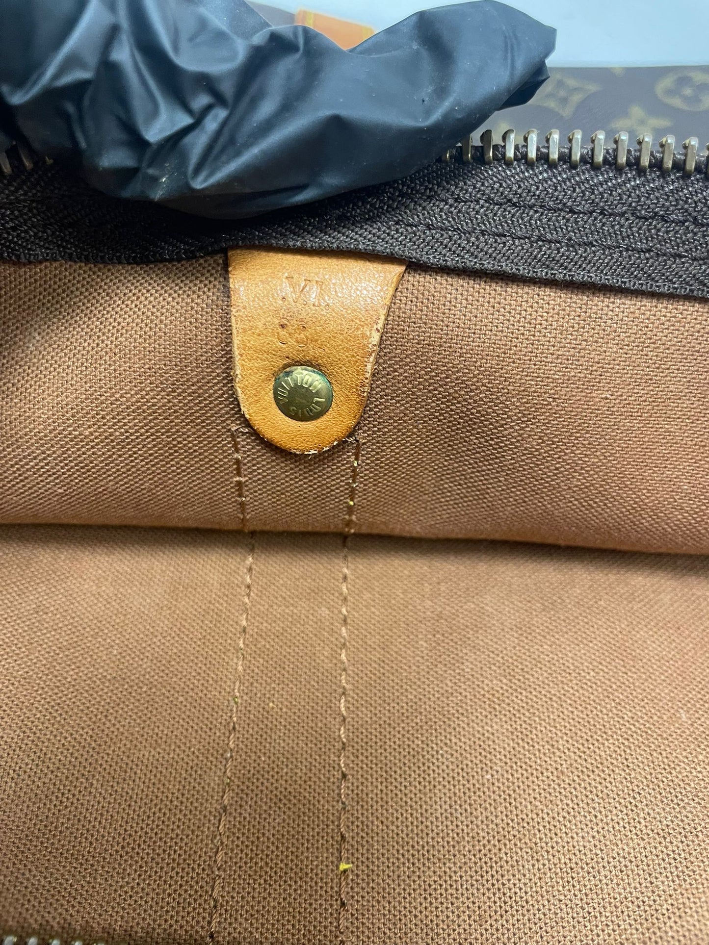 Louis Vuitton Monogram Keepall Bandoulière 60 (JPD04-43)