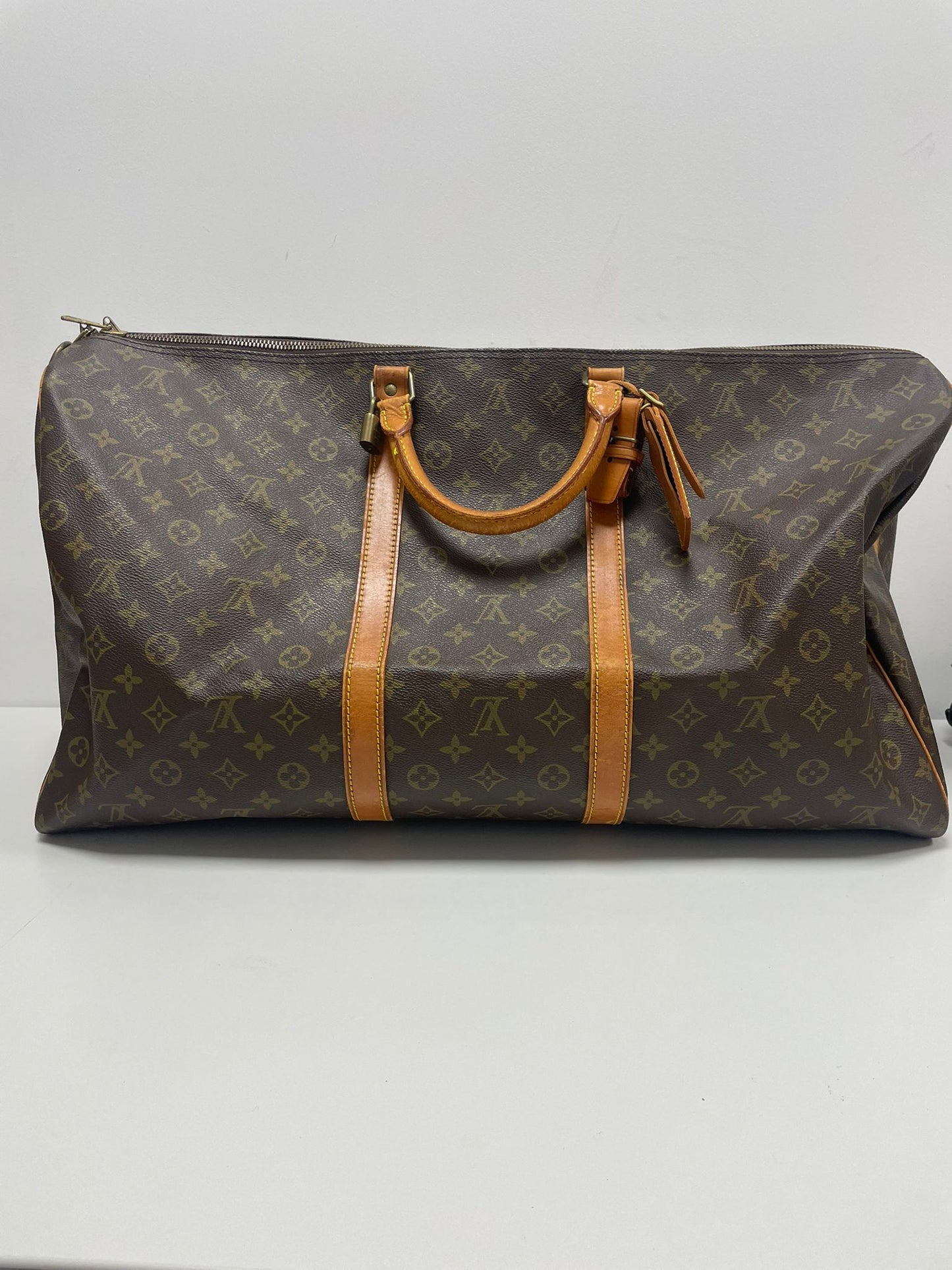 Louis Vuitton Monogram Keepall Bandoulière 60 (JPD04-43)