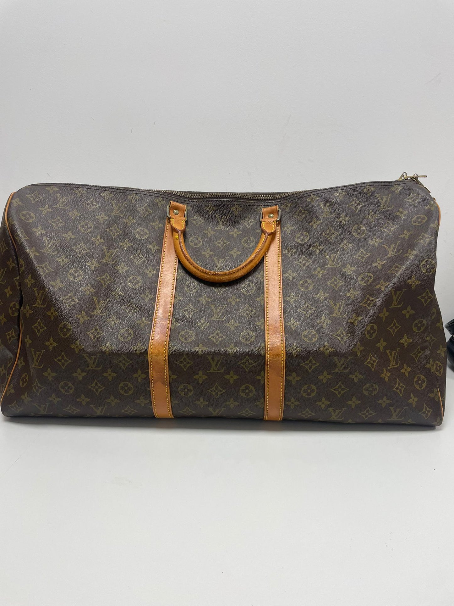 Louis Vuitton Monogram Keepall Bandoulière 60 (JPD04-43)