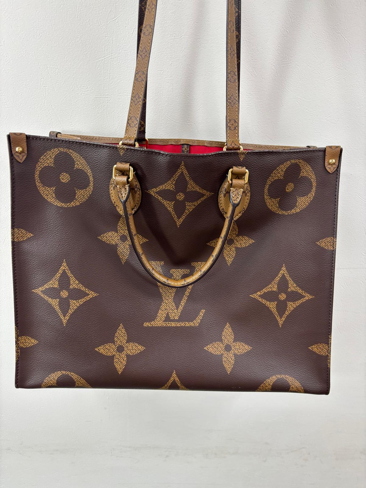 Louis Vuitton OnTheGo tote bag in Reverse Monogram canvas