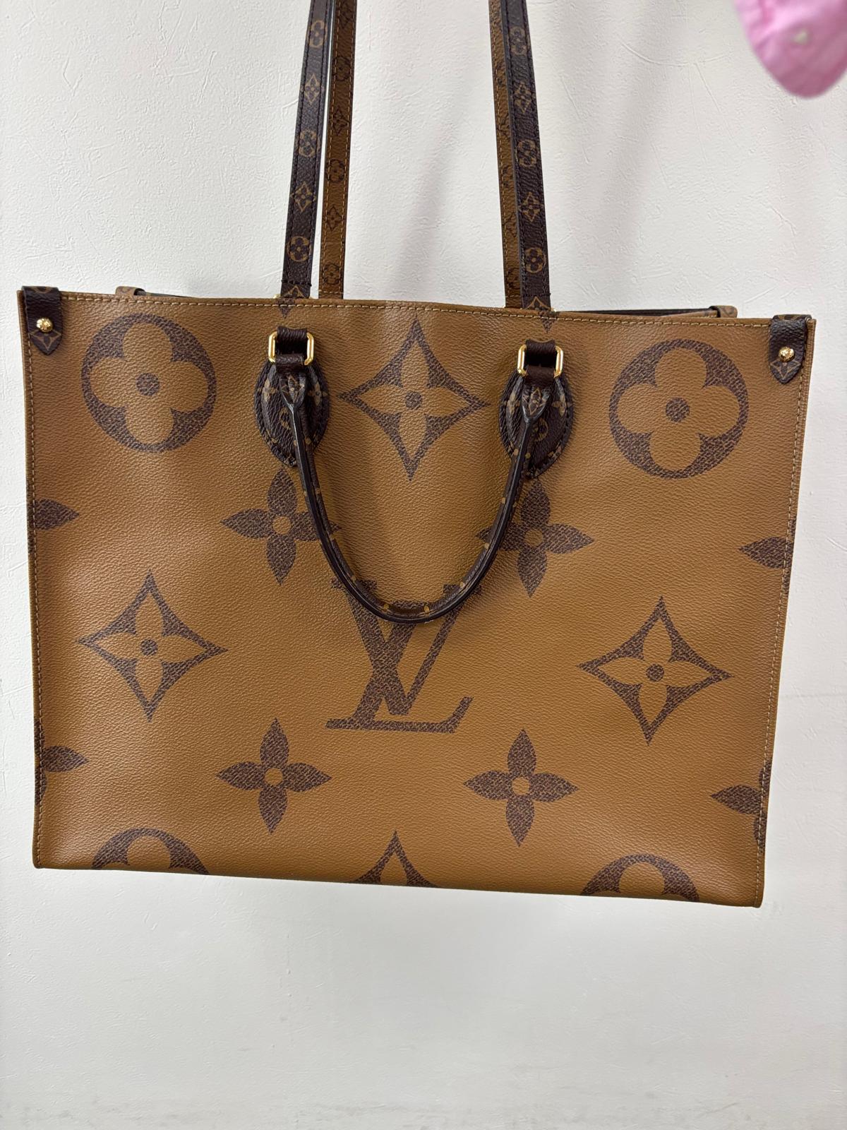 Louis Vuitton OnTheGo tote bag in Reverse Monogram canvas