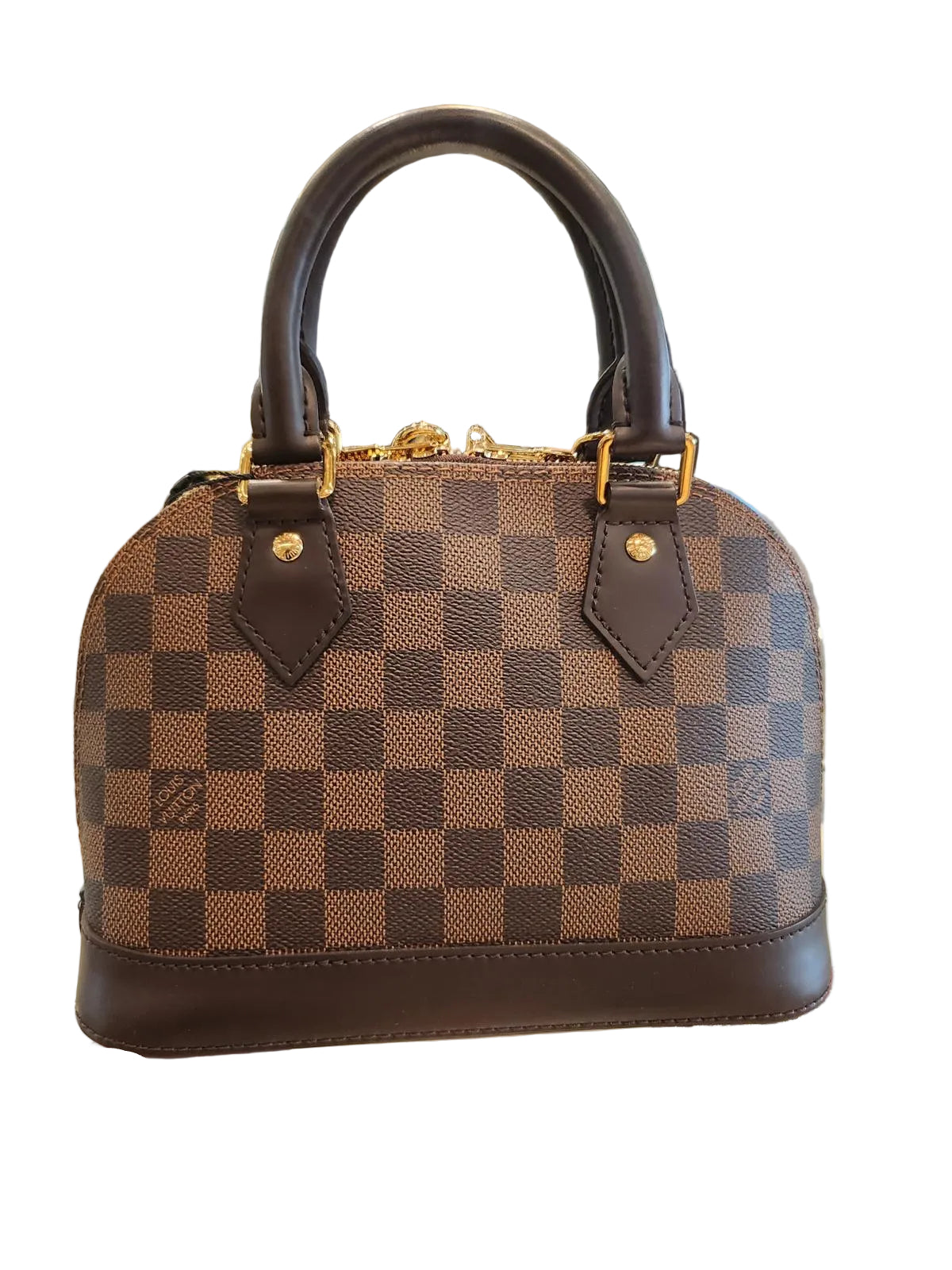 Louis Vuitton Alma BB in Damier Ebene canvas