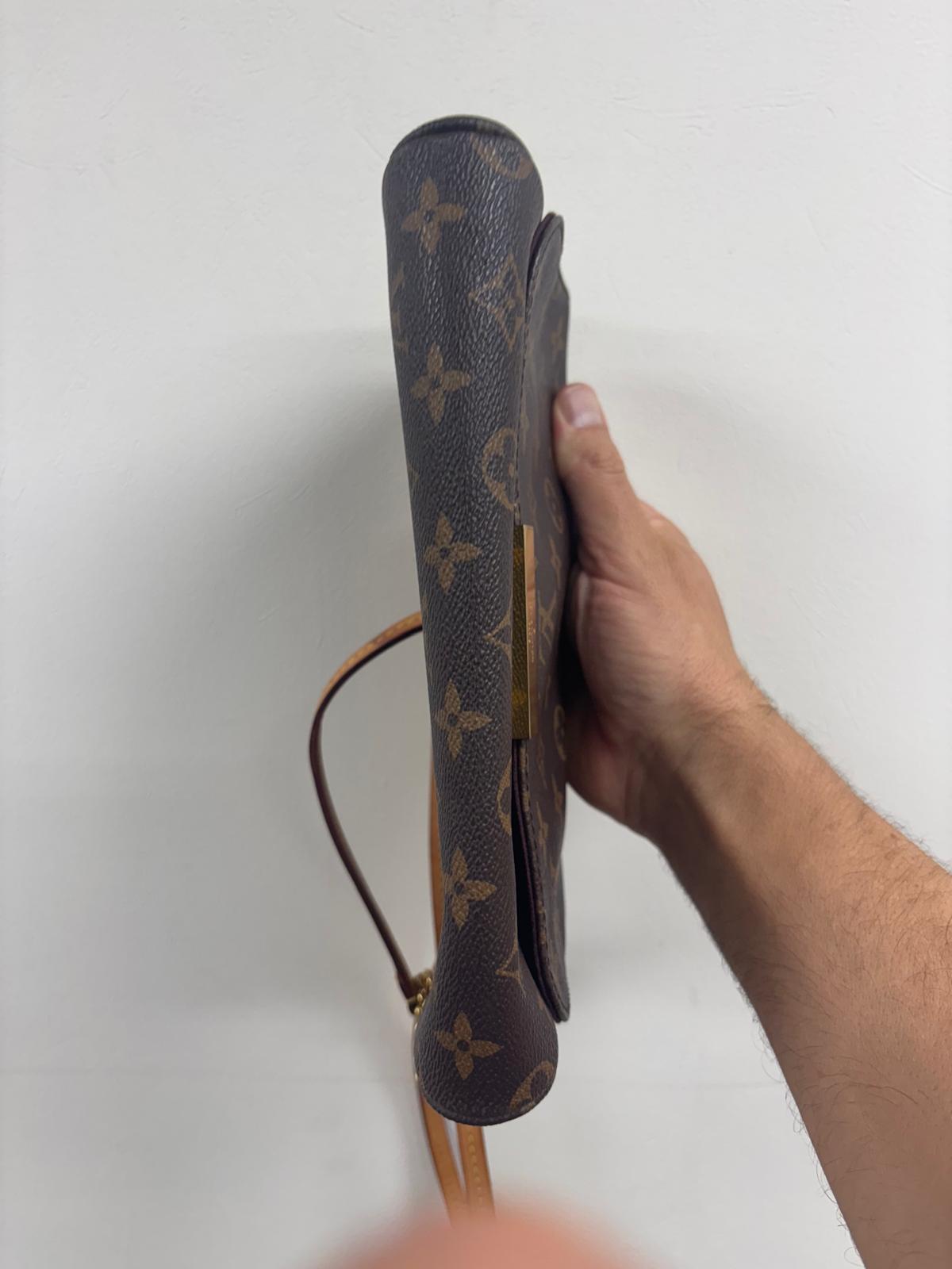 Louis Vuitton Brown PVC Monogram Canvas Favorite PM Crossbody Bag