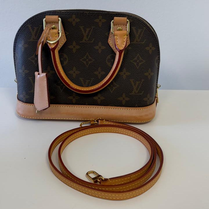 Louis Vuitton PVC Monogram Canvas Alma BB Shoulder Bag M46990 (V12110421HC)