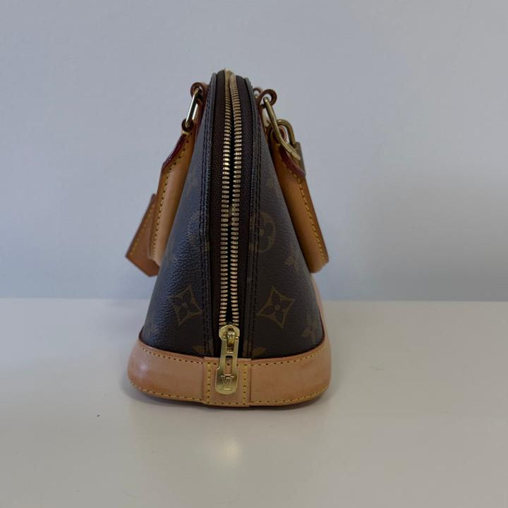 Louis Vuitton PVC Monogram Canvas Alma BB Shoulder Bag M46990 (V12110421HC)