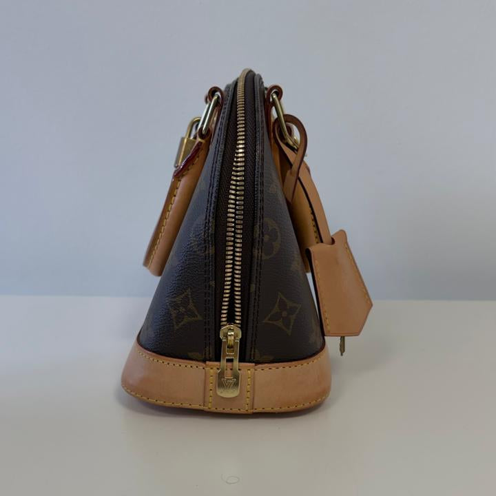 Louis Vuitton PVC Monogram Canvas Alma BB Shoulder Bag M46990 (V12110421HC)