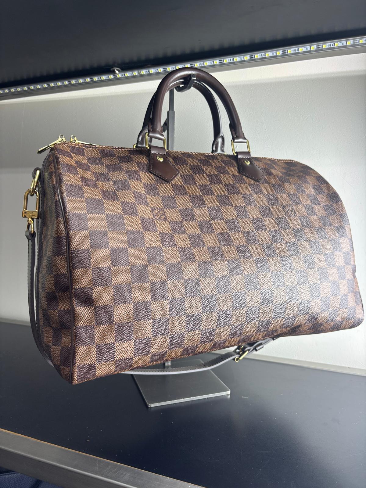 Louis Vuitton Damier Ebene Speedy Bandoulière 35