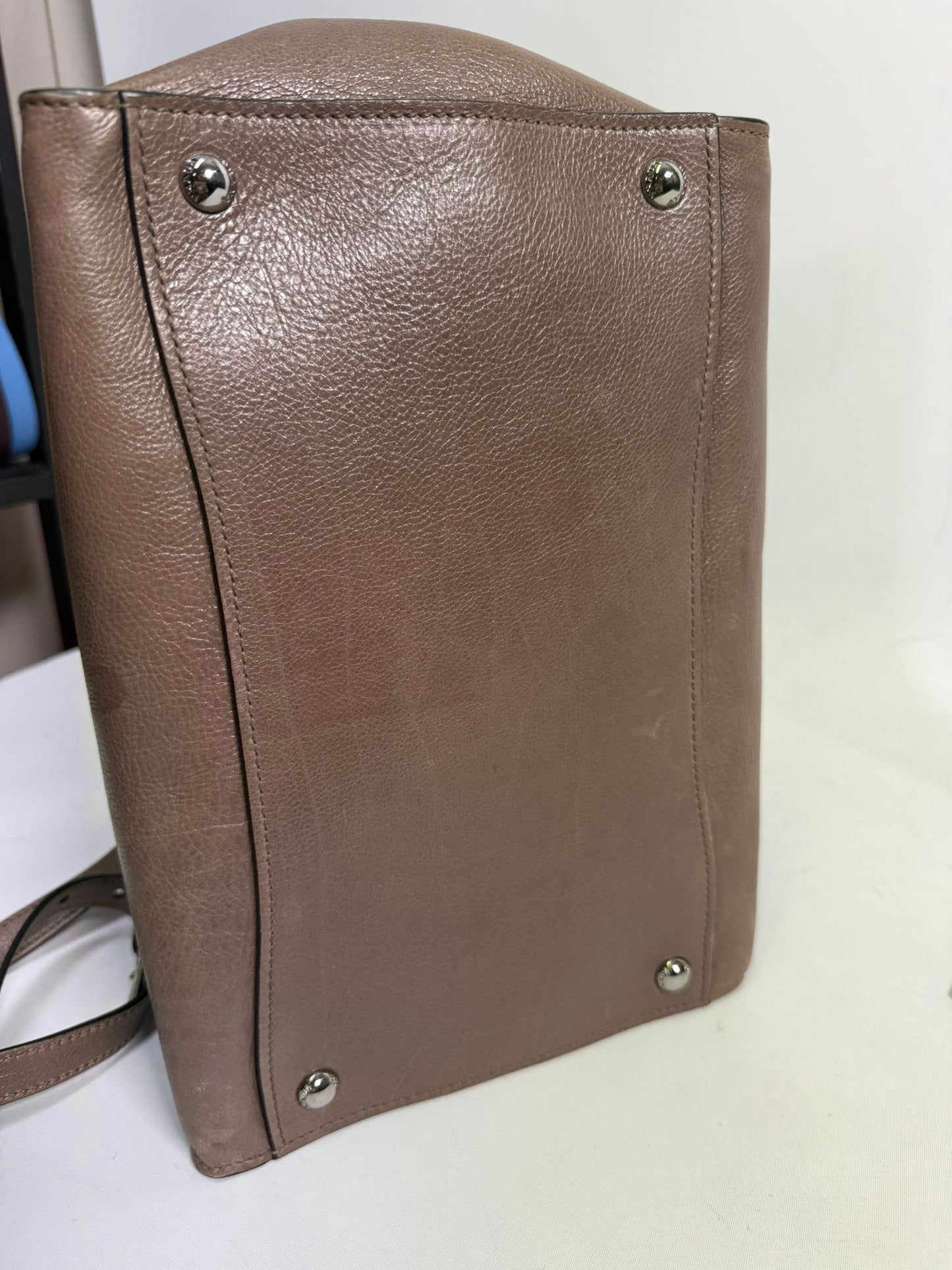Prada Glace Calf Twin Pocket Tote