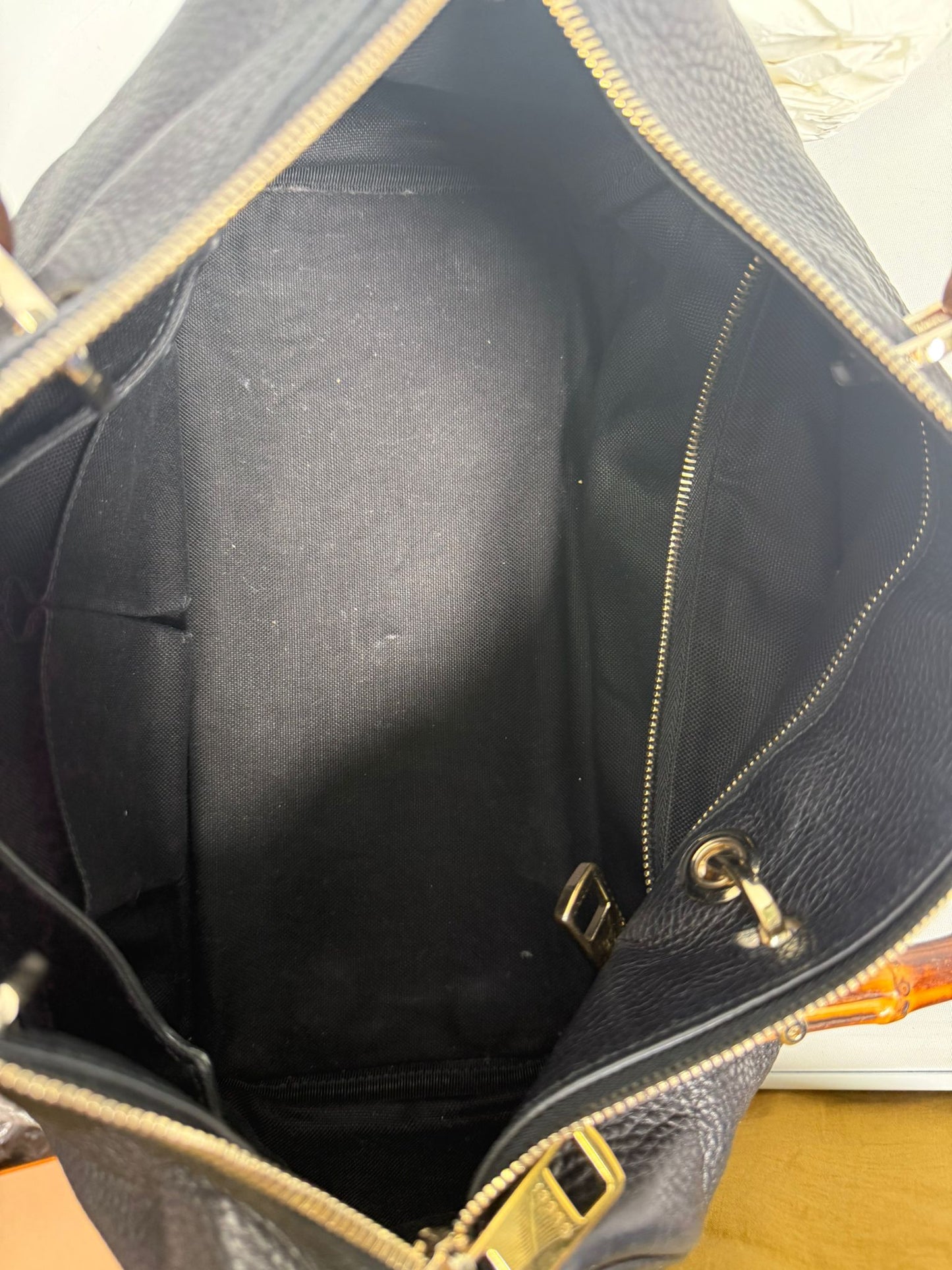 Gucci Bamboo Shopper Boston Bag