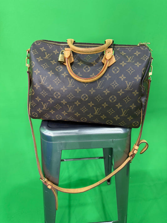 Louis Vuitton Monogram Speedy Bandoulière 35