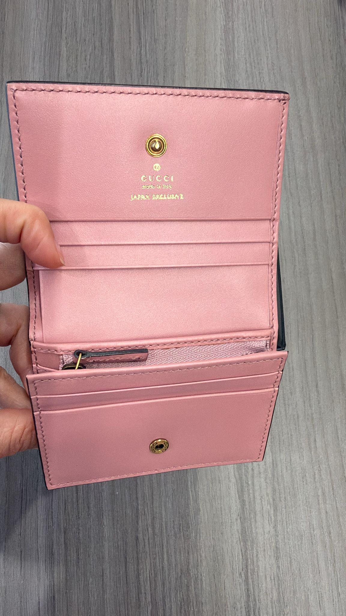 GUCCI Cherry Pink Wallet 11663
