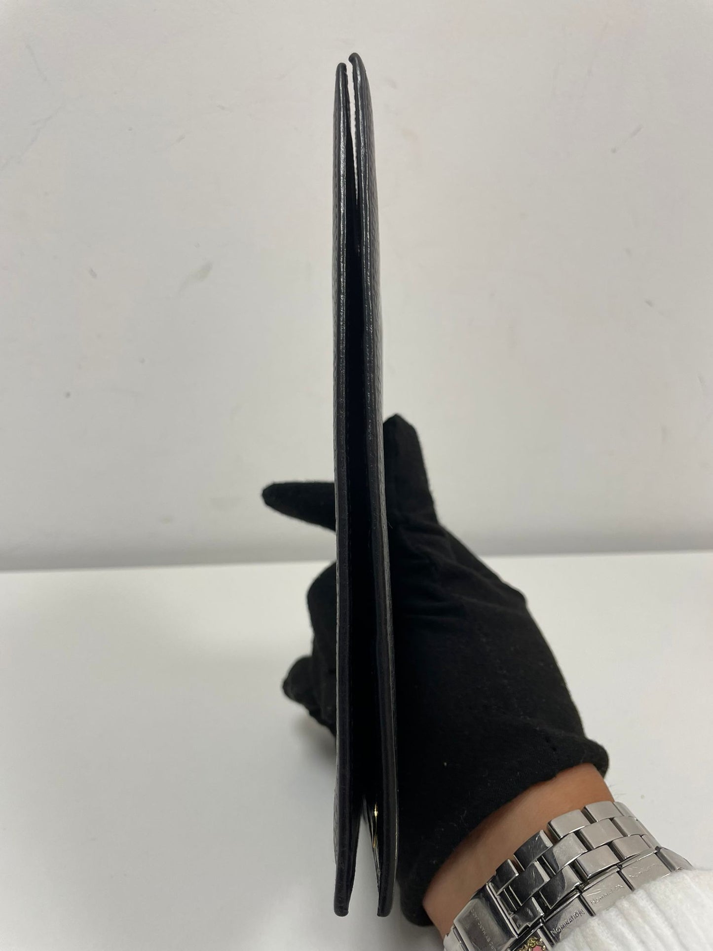 Gucci GG Marmont Leather Long Wallet in Black