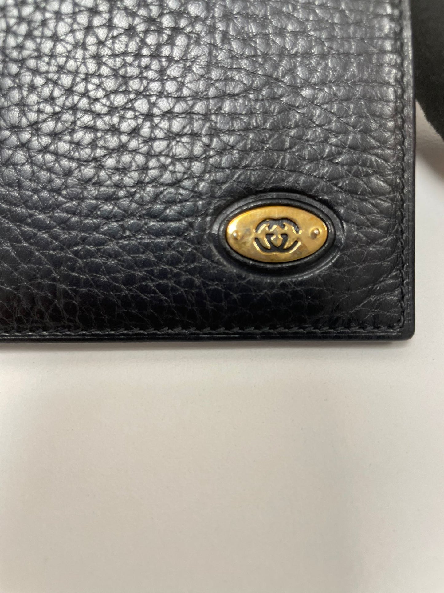 Gucci GG Marmont Leather Long Wallet in Black