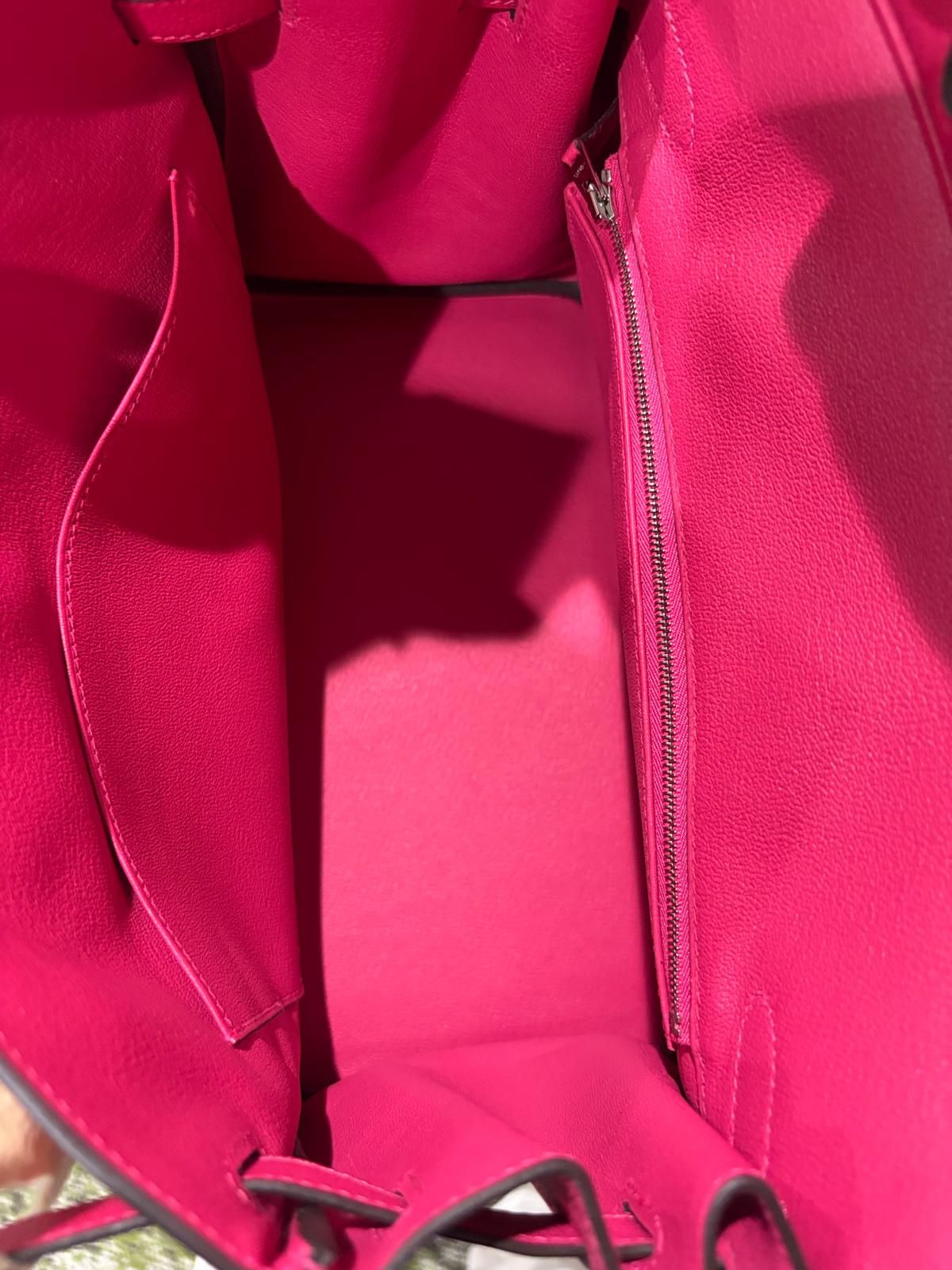 Hermes Birkin 25 Rose Mexico in Togo Palladium Hardware