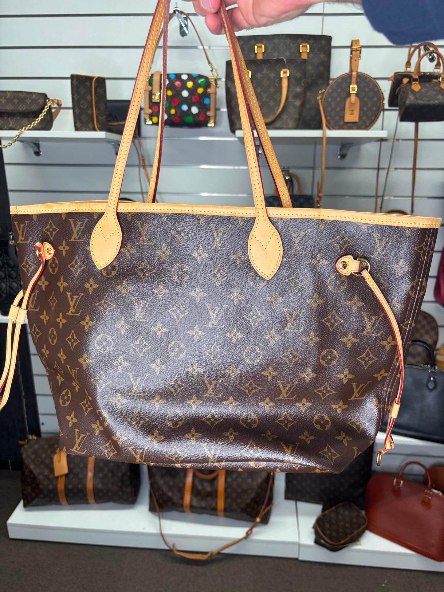 Louis Vuitton Neverfull MM in Grenade Monogram Canvas