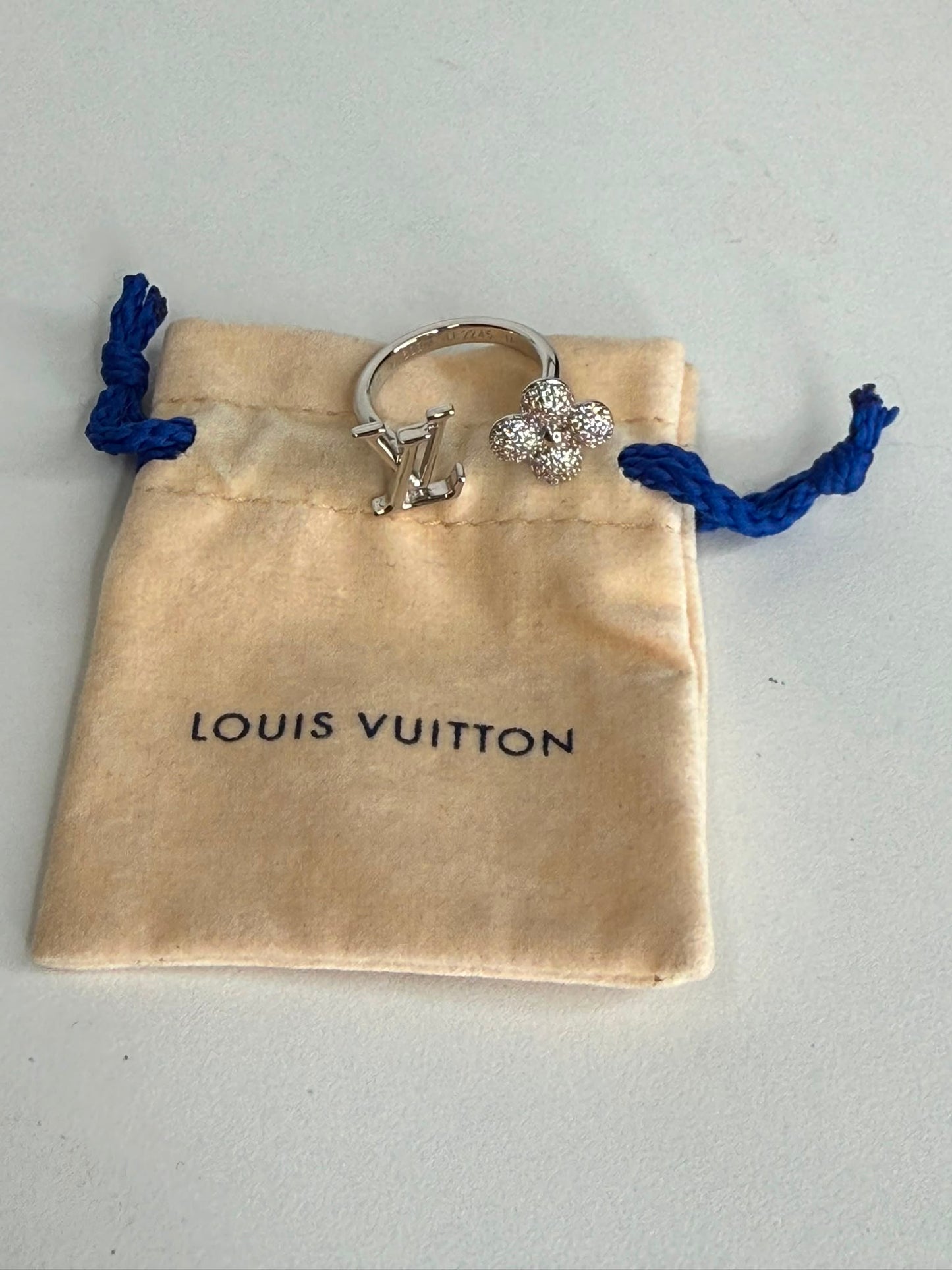 Louis Vuitton Louisette Signature Strass Ring