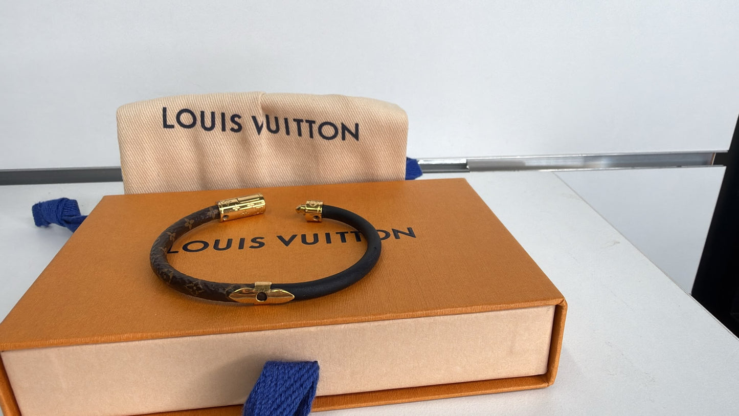 Louis Vuitton Daily Confidential Bracelet in a two-tone design