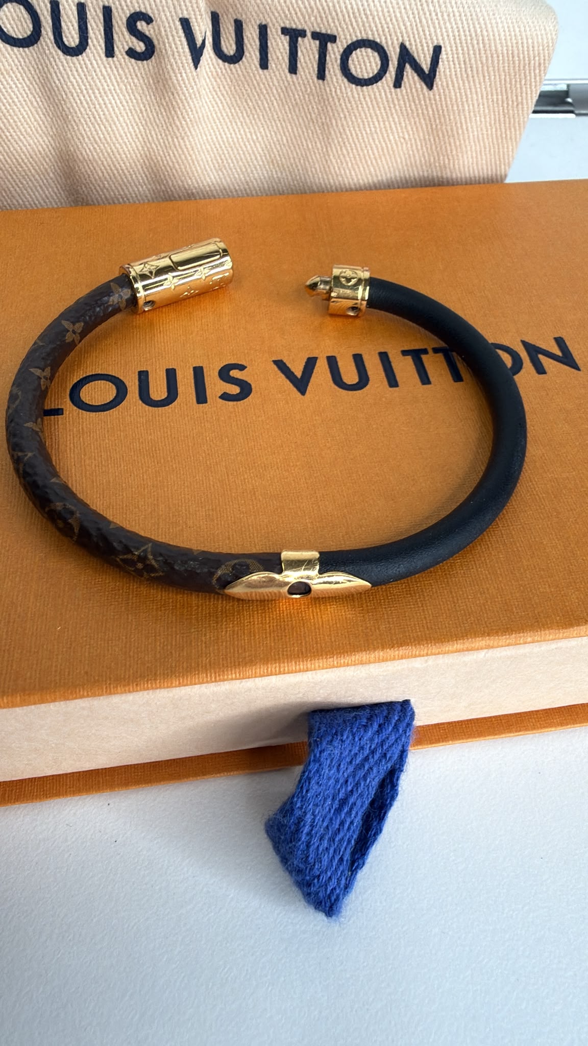 Louis Vuitton Daily Confidential Bracelet in a two-tone design